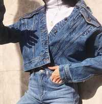Jasna kurtka dżinsowa jeans DenimCo vintage grunge alternative y2k fai