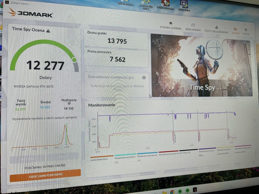 Komputer gamingowy RTX 3070 Wifi + Bluetooth