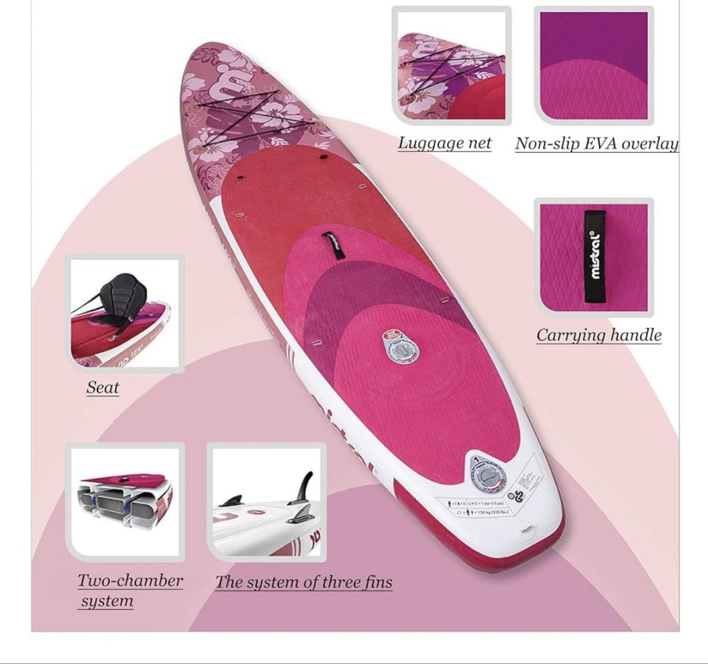Prancha Sup mistral 10.6 como nova