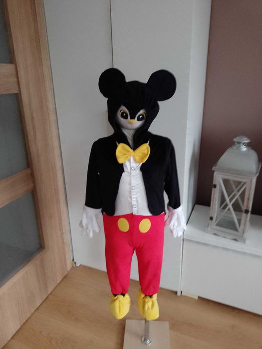 Strój karnawałowy MYSZKA MIKI MYSZKI przebranie 92/98 (487)