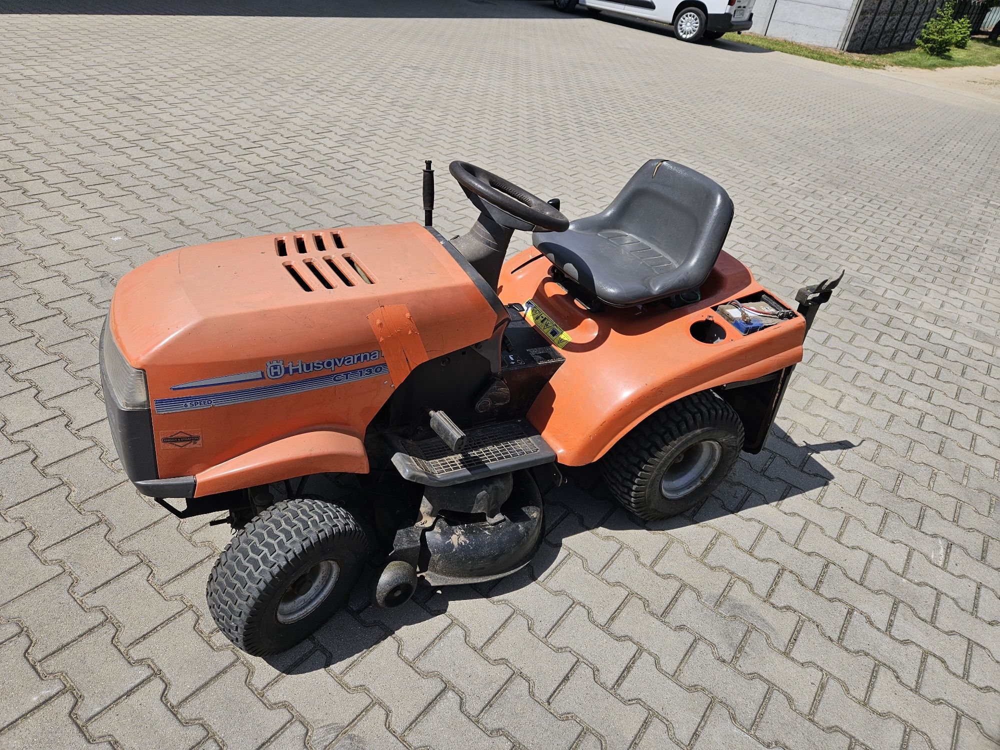 Kosiarka z koszem husqvarna ct130