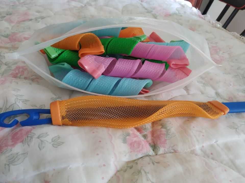 Tubos para cachear os cabelos