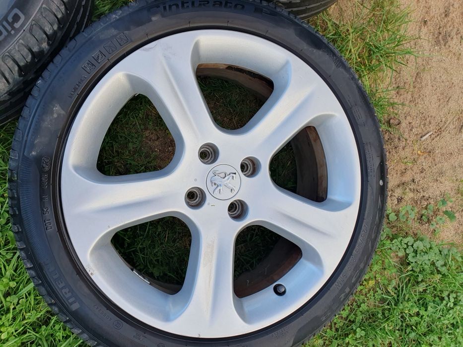 Alufelgi 4x108 18 cali Peugeot 3008 ładne opony