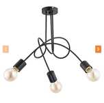 Żyrandol Lampa sufitowa loft