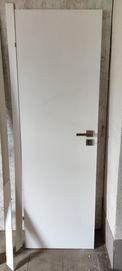 Drzwi wewnętrzne białe 60cm