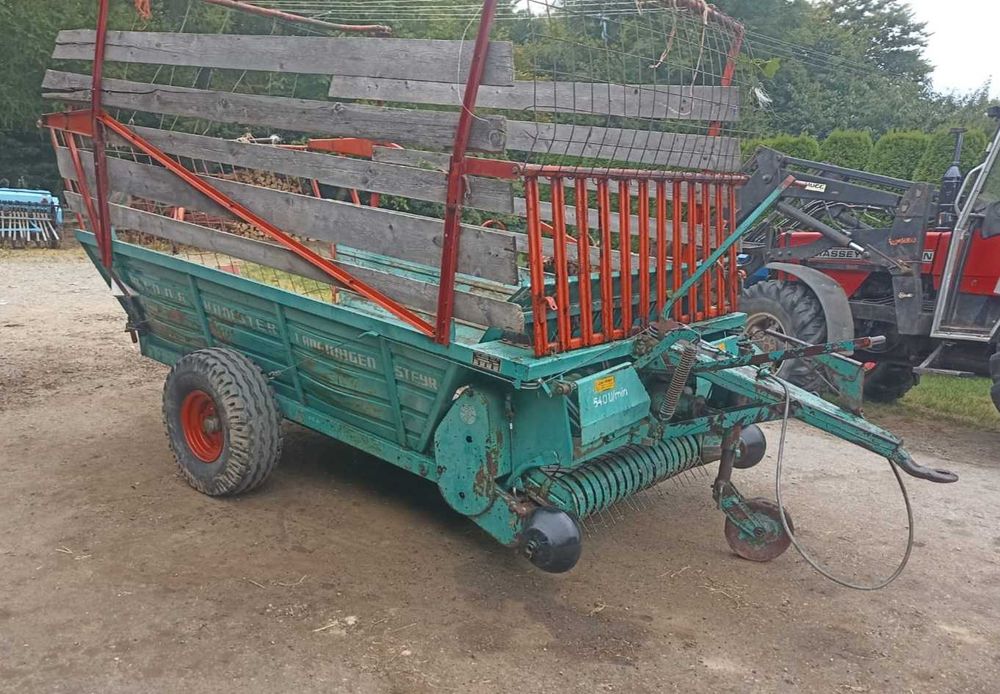 Przyczepa samozbierająca Steyr Hamster Minor