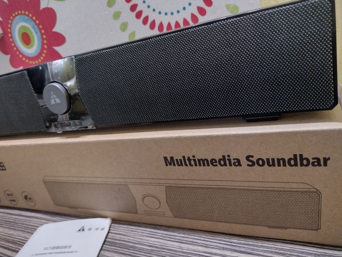 Акустична система для ПК чи ноута  Multimedia Soundbar Golden Field M2