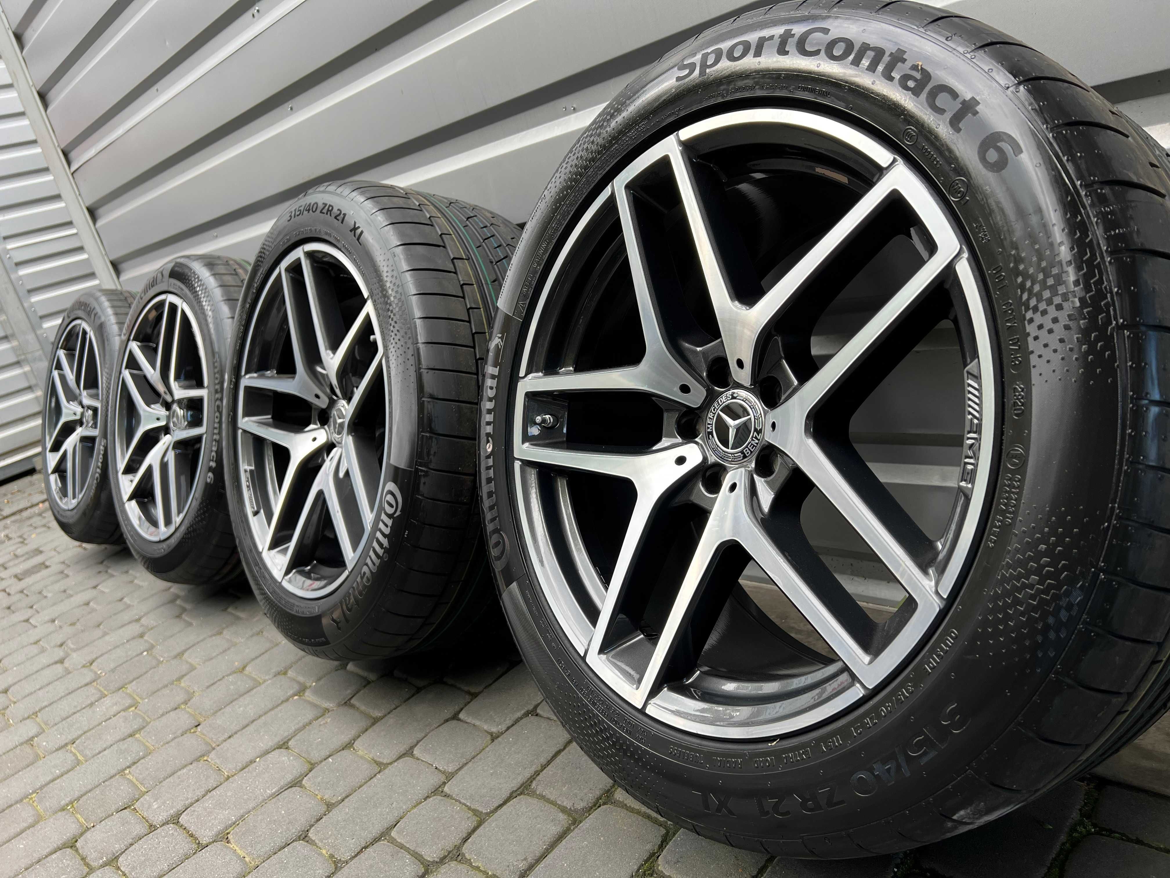 Oryginalne Felgi Mercedes 21" AMG Klasa C E S CLA CLS GLS GLC EQC