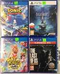 GryPS5/PS4 Little Nightmares II Team Sonic Racing Rabbids Party
