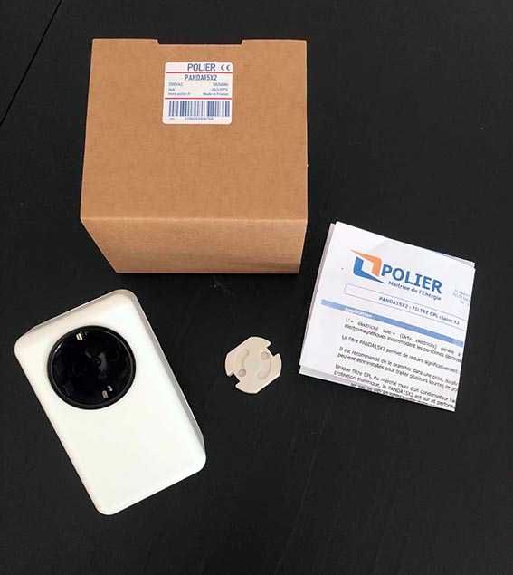 Filtro anti-"electricidade suja" PANDA15X2 Polier NOVO Inclui Portes