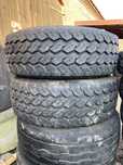 Dwie Opony 385/65R22.5 15R22.5 160K. 158L M+S Bridgestone M748, 17 mm
