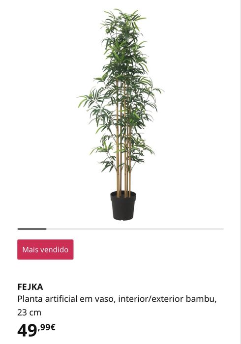 Planta artificial, com vaso (IKEA FEJKA)