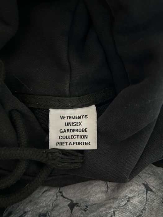 худи vetements metal skull ветмо