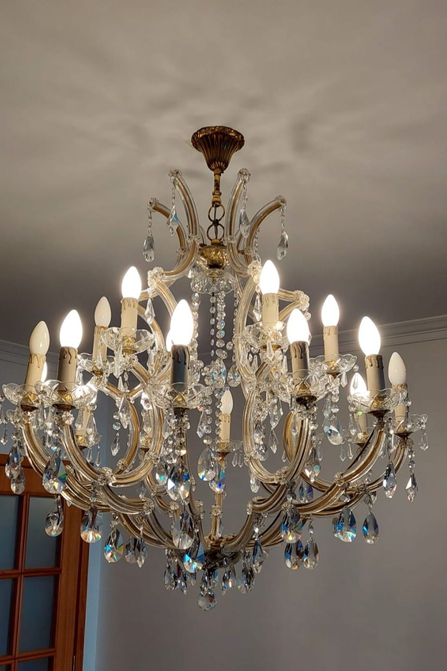 Lustre de iluminação