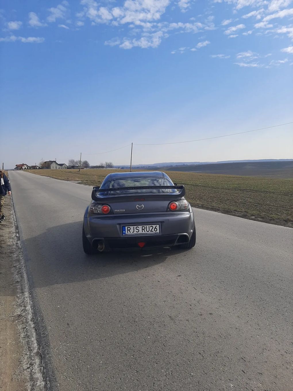 Mazda RX-8 Mazda RX8 z 2JZ wbitym w dowód