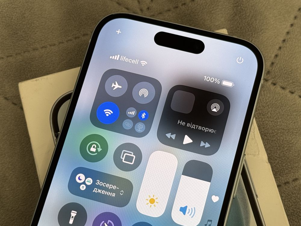 iPhone 15 128GB Blue Новий (0 циклів АКБ 100%)