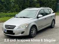 Kis ceed 2.0 crdi 140 km 6 biegow krajowa zdrowa sprawna