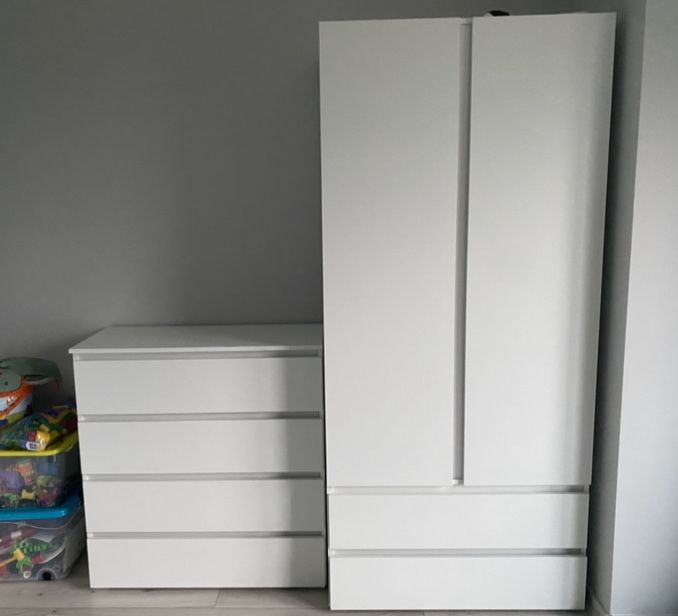 Meble dziecięce, szafa, komoda