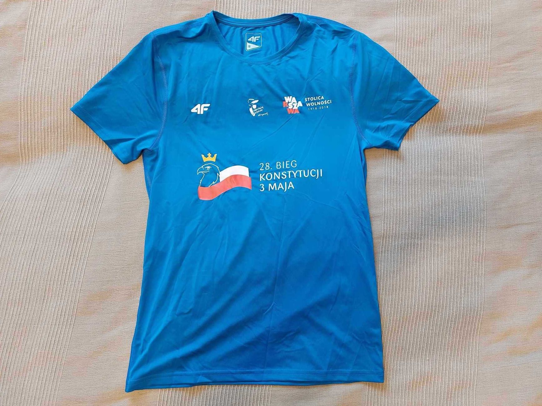 T-shirt koszulka techniczna młodzieżowa 4F rozmiar S