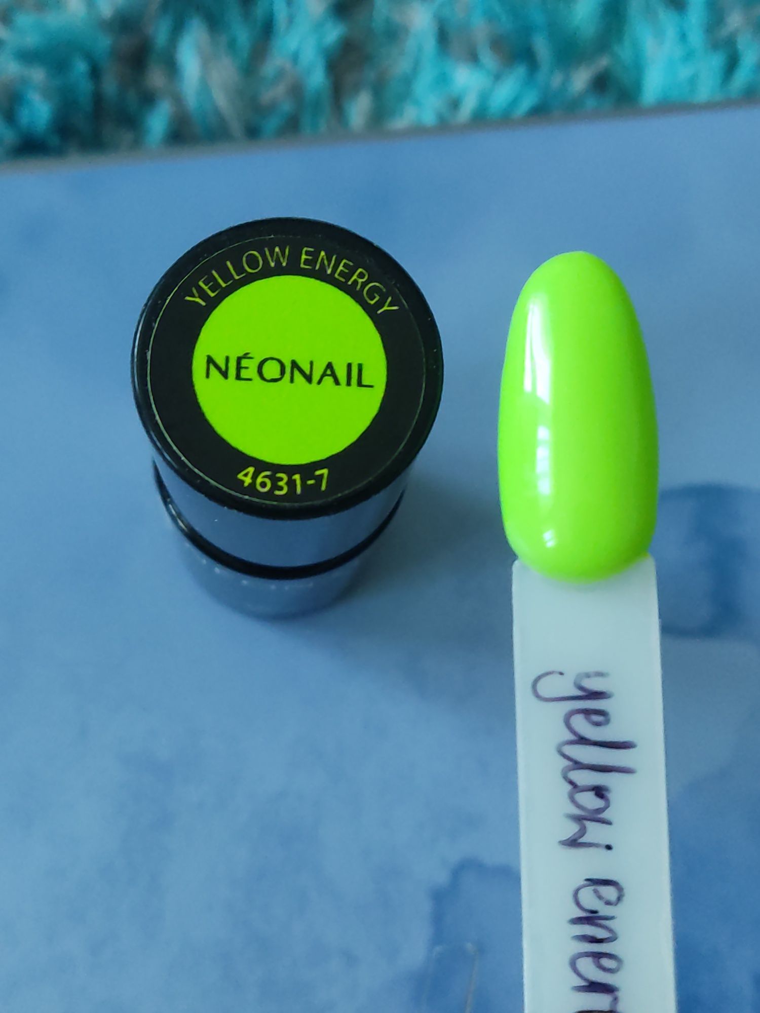 Nowy lakier hybrydowy neonail yellow energy 4631-7 mani pielęgnacja