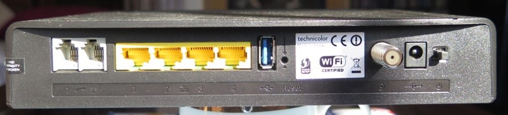 router technicolor, tp link