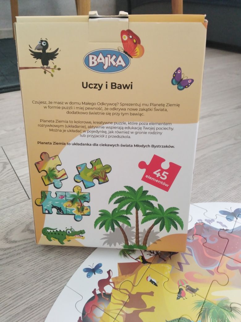 Puzzle Bajka Planeta Ziemia