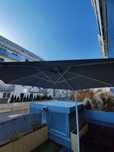 Parasol IKEA HOGON + obciążenie (Jula), biały, 270 cm