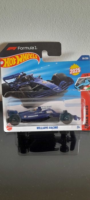 Williams racing, hot wheeles