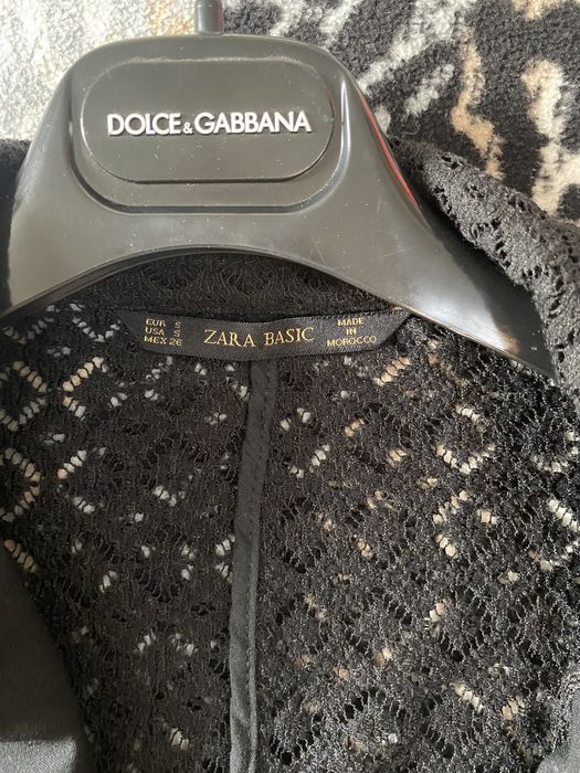 Куртка  косуха  гепюр Zara S