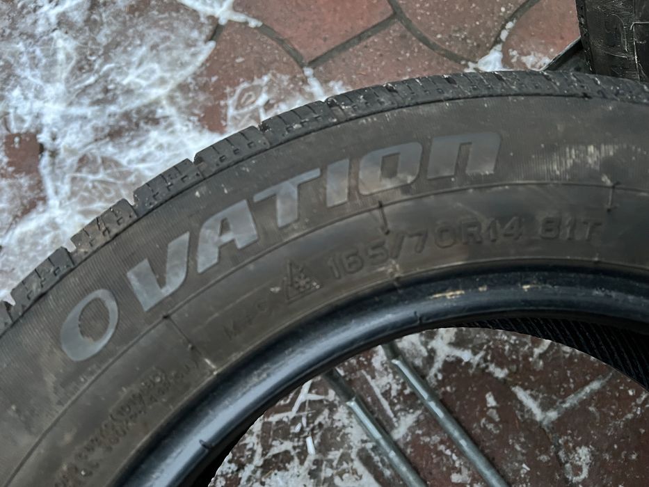 Резина пара всесизонка 165/70 R 14 Ovation !!!8 mm!!!2021 рік!!!
