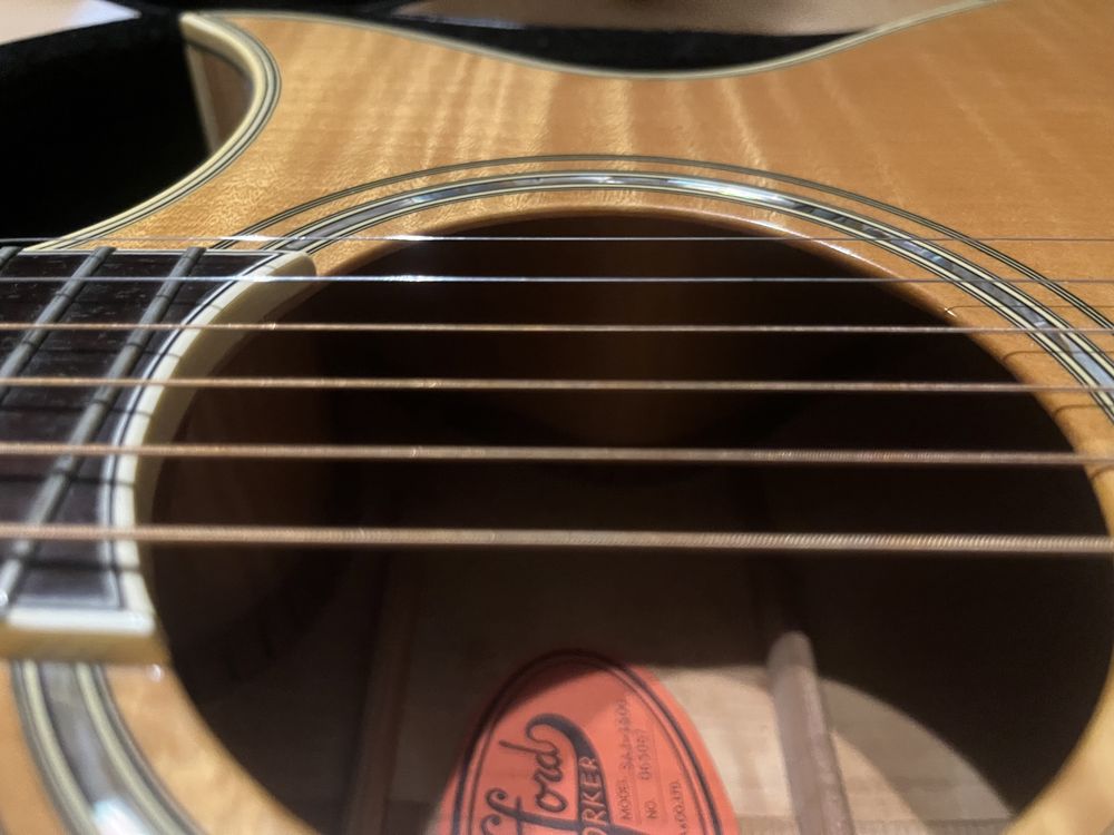 Gitara akustyczna Stafford SAJ-1500Z flame maple rzadkość