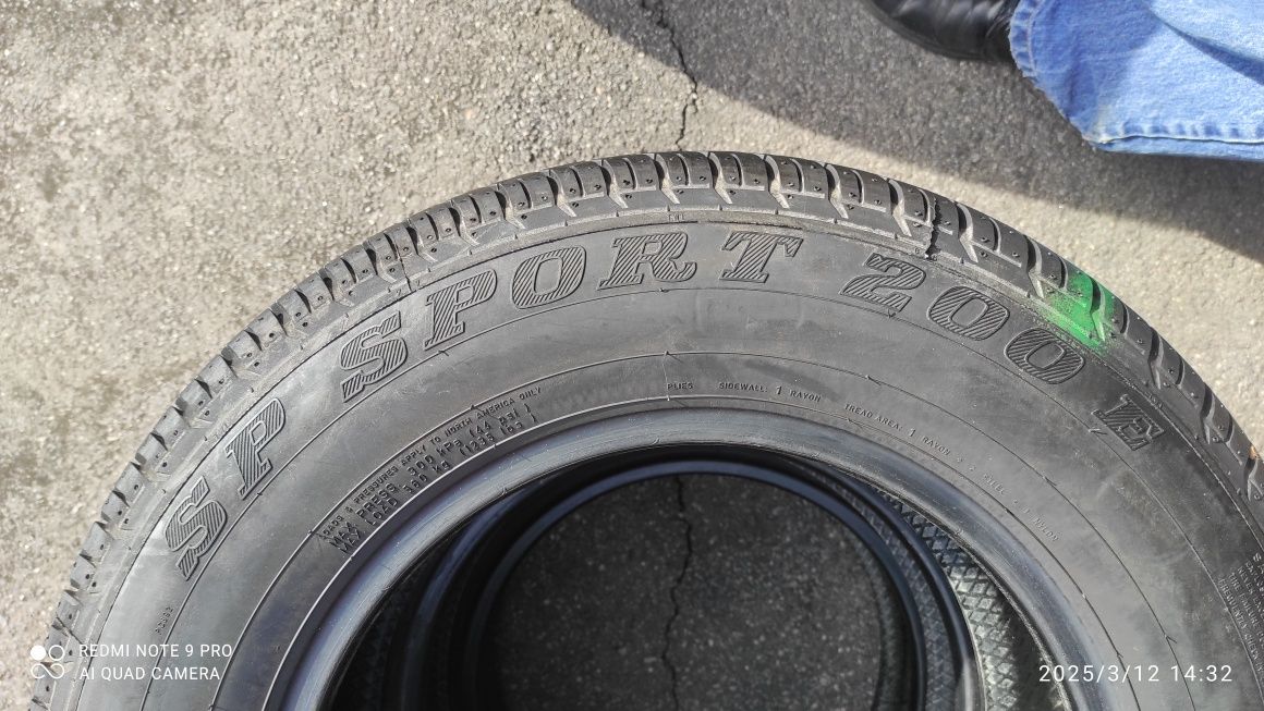 Шины 175/80/14 Dunlop sp sport 200