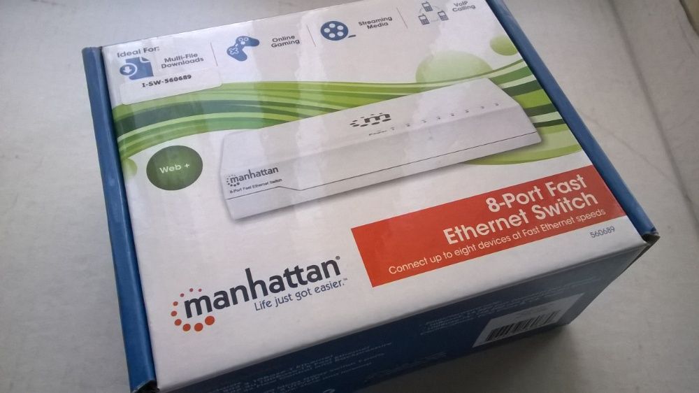 Switch Manhattan/Intracom 8-Port Fast Ethernet