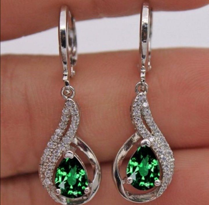 Серьги из стерлингового серебра