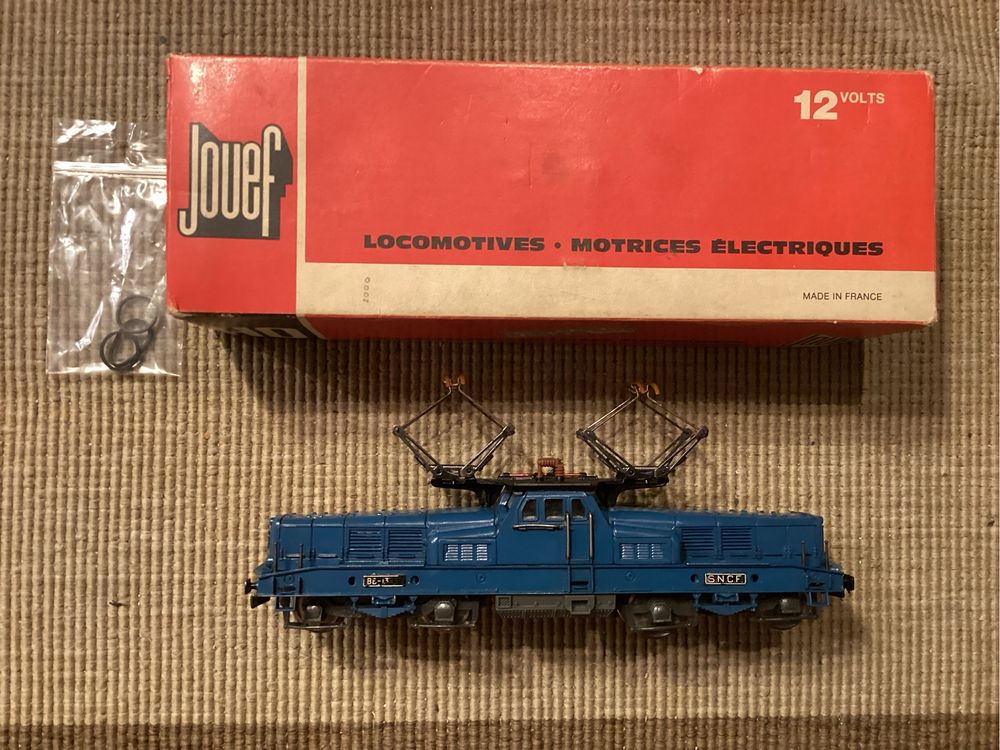 JOUEF 8335 Locomotiva H0 eléctrica crocodilo azul da SNCF. Excelente.