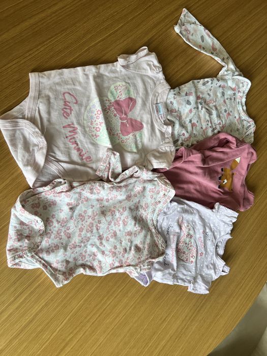 Paka ubranek dla dziewczynki 68 zestaw