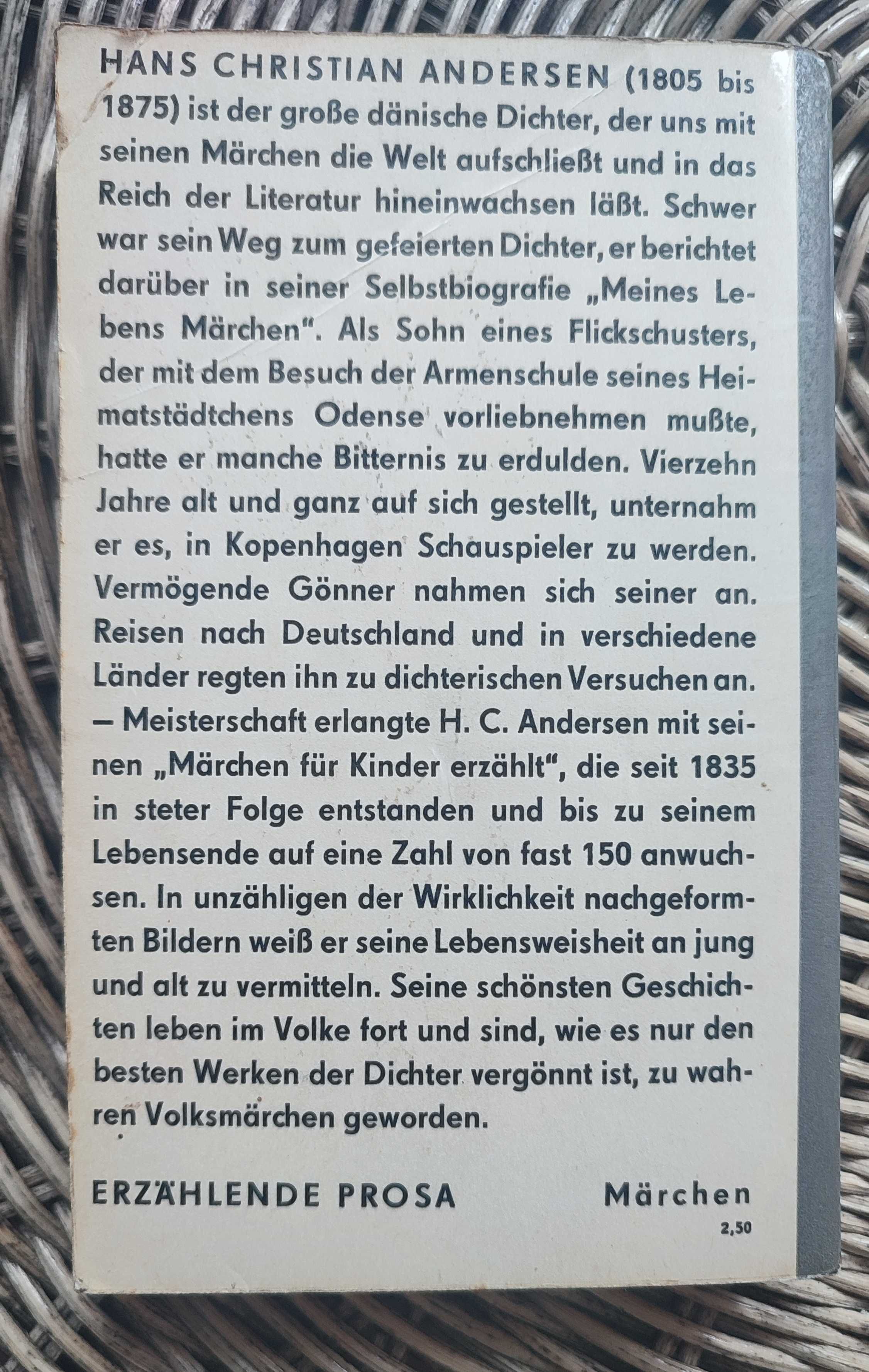 Hans Christian Andersen "MÄRCHEN UND GESCHICHEN"