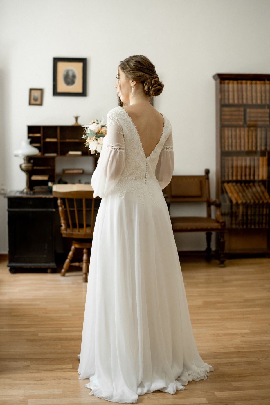 Свадебное платья ,коллекция  2022-23,  стиль бохо( весільна сукня )
