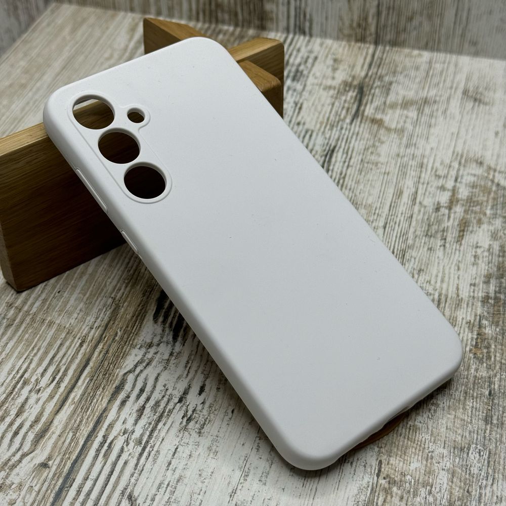 Не пачкаются! Чехол софттач Silicone Case на Samsung A35/ A55/S24 FE