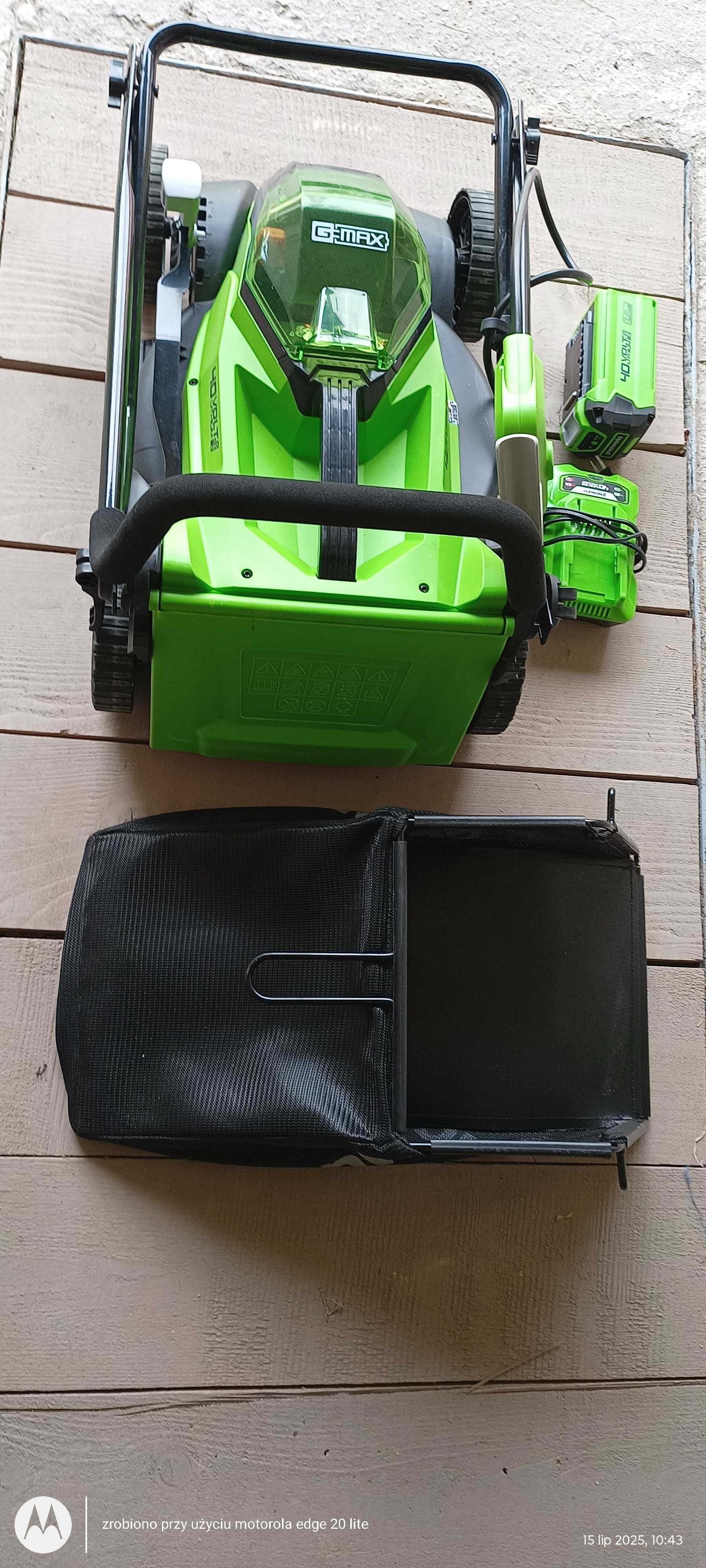 Sprzedam kosiarkę akumulatorową Greenworks 40v