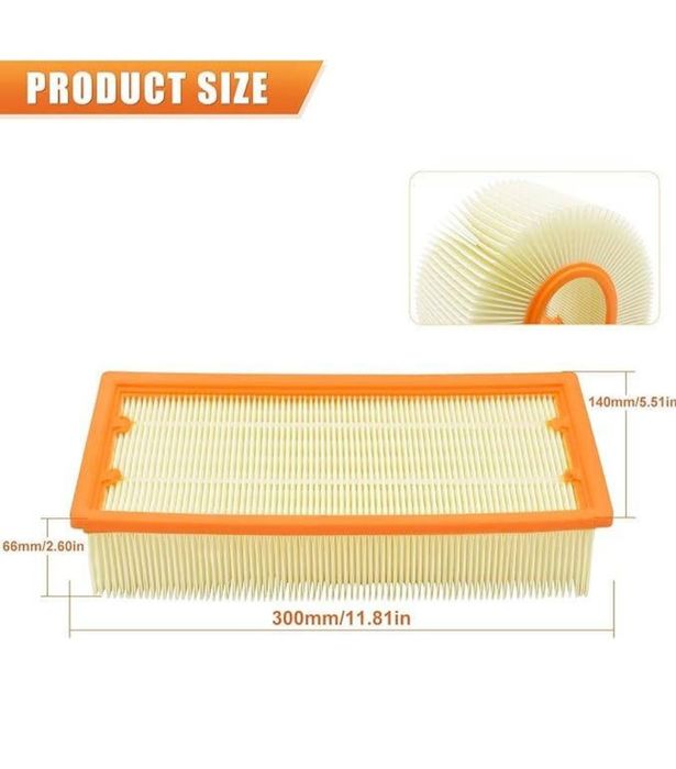 Фільтр для пилососа Karcher NT65/2 AP  NT 72/2  NT75/2 МЕ, ТС NT 802