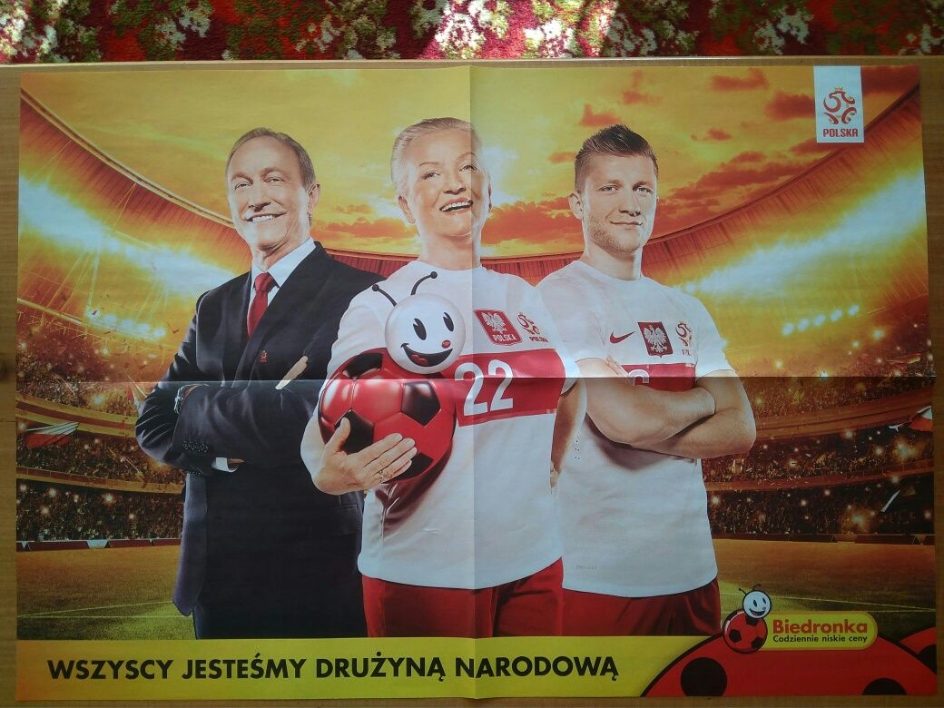 Polska Reprezentacja w Piłce Nożnej Zestaw 21 Plakatów