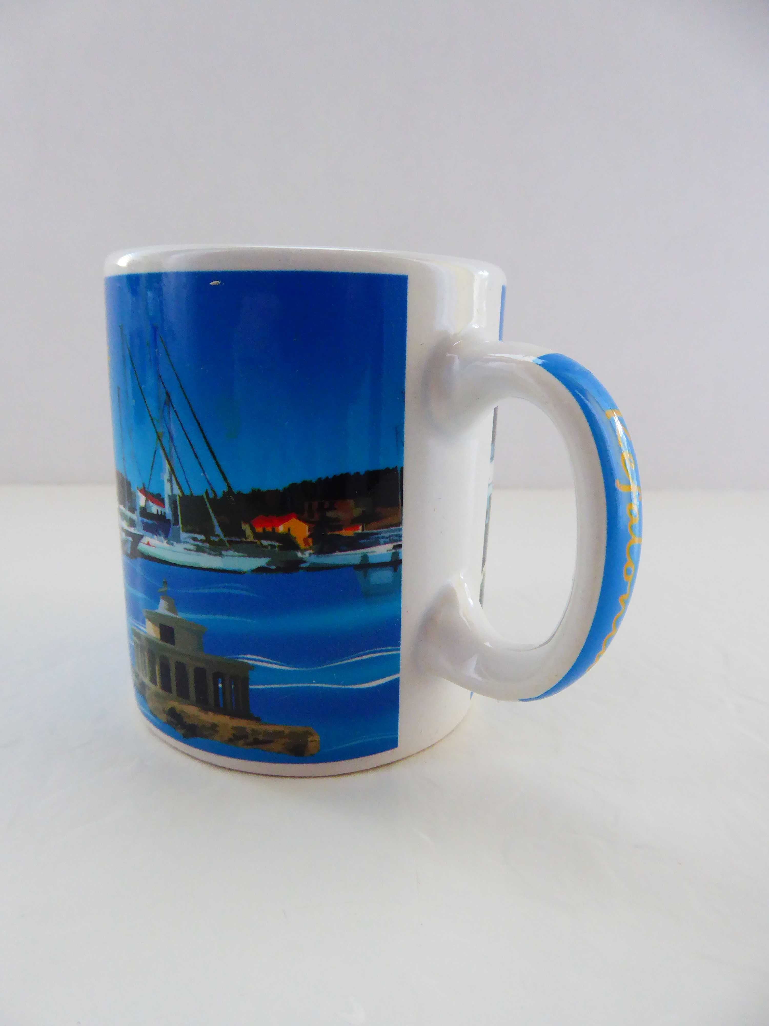 kubek ceramiczny z napisem Kefalonia 1 szt