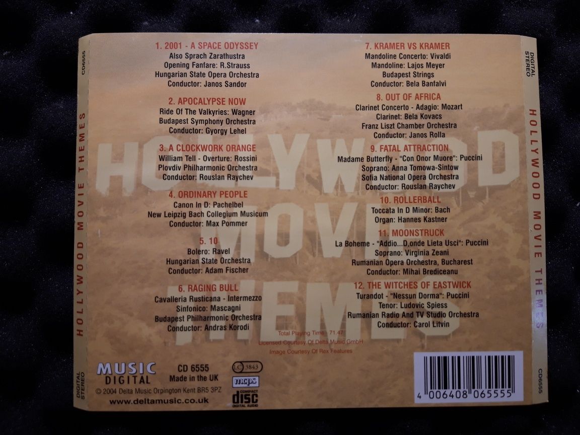 Hollywood Movie Themes (CD, 2004)