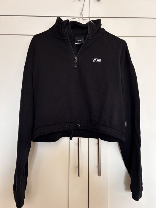 Sweatshirt preta, tamanho XS, marca Vans