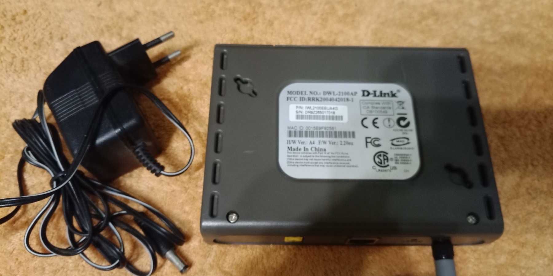 Вай фай роутер D-Link 2100 AP(комплект)