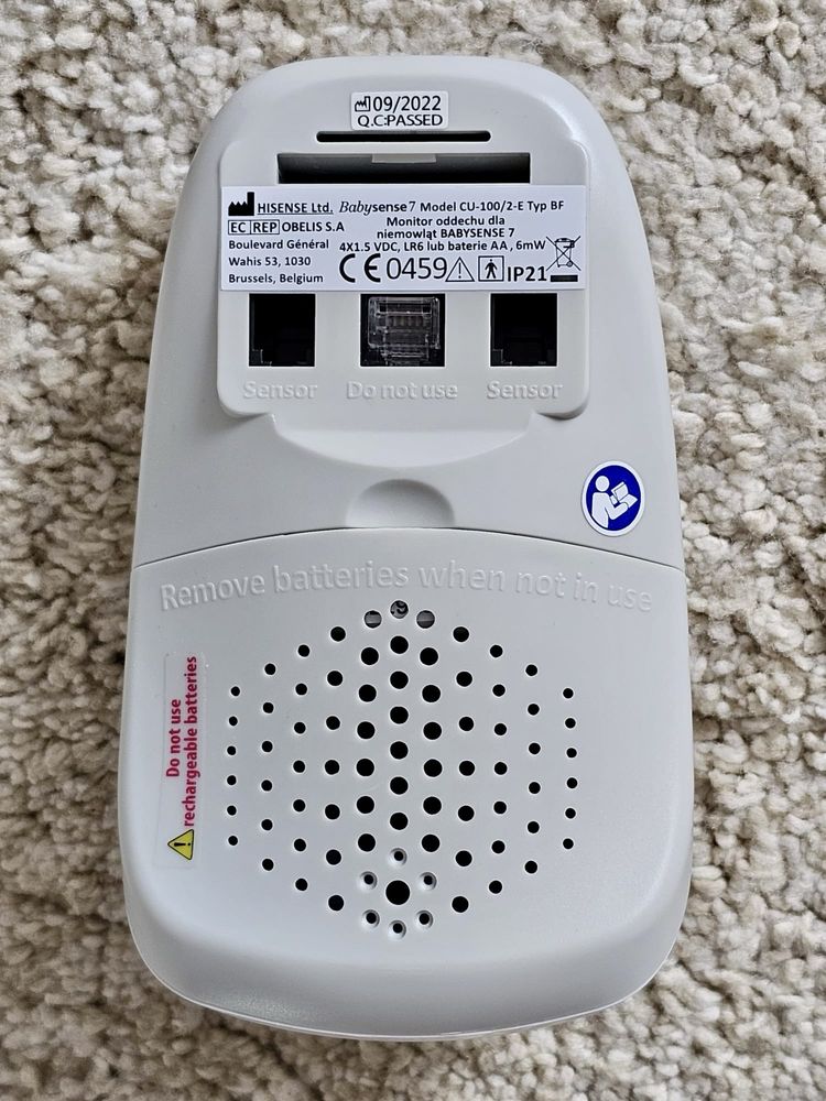 Monitor oddechu Babysense 7 – stan idealny!