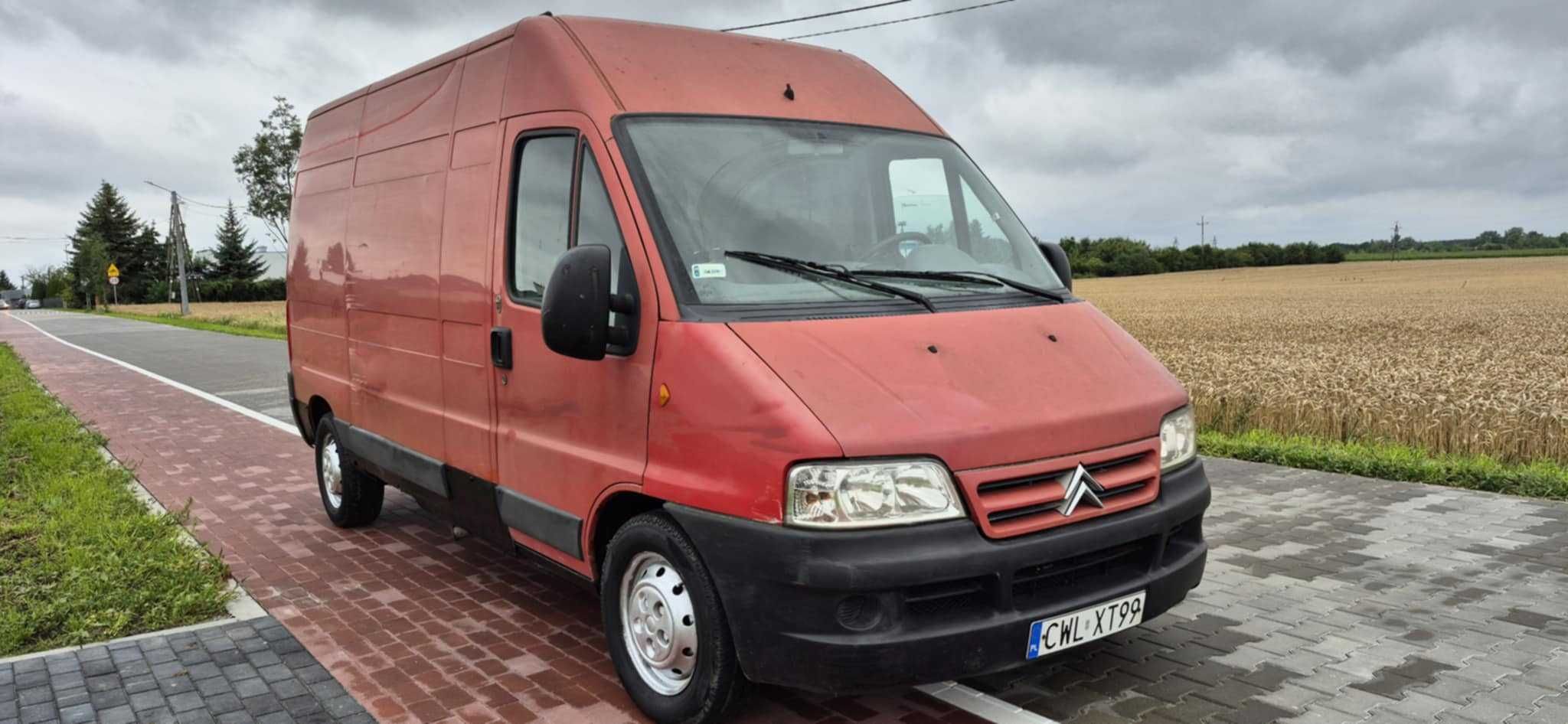 Citroen Jumper 2.2HDI 2004r klima podwyższany