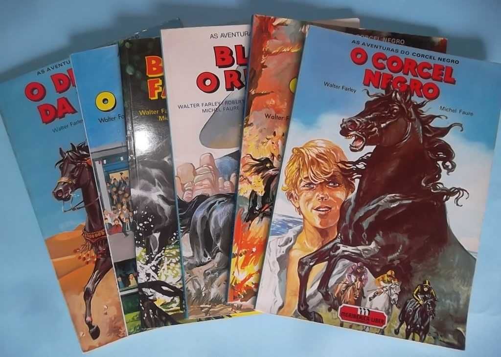 O CORCEL NEGRO - W. Farley & Michel Fauré. Completo 6 vols. Meribérica