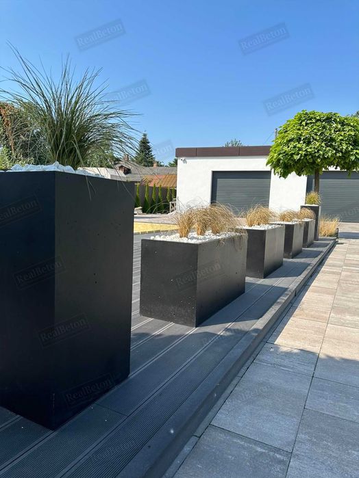 Бетонні Вазони, Вазоны, Горщики Вуличні, Кашпо, Горшки, Квітники Київ